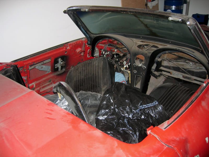 Unfinished interior