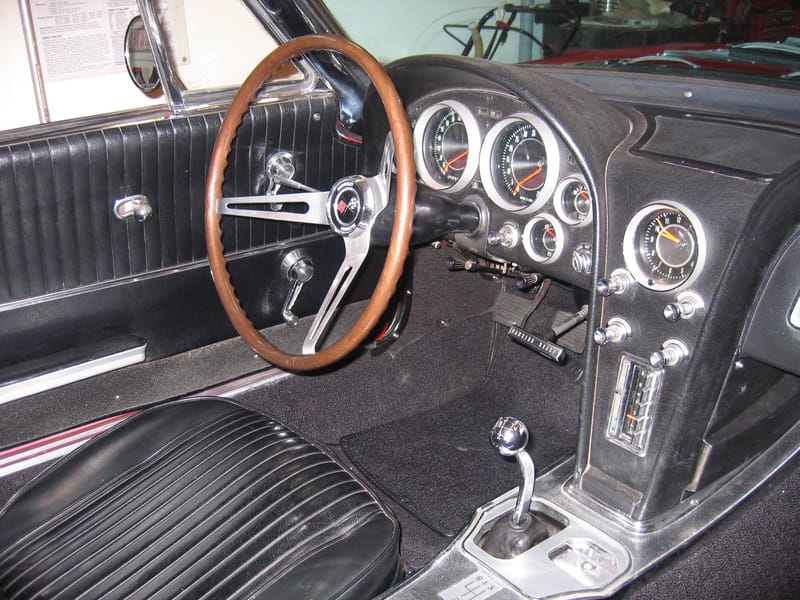 Finished interior